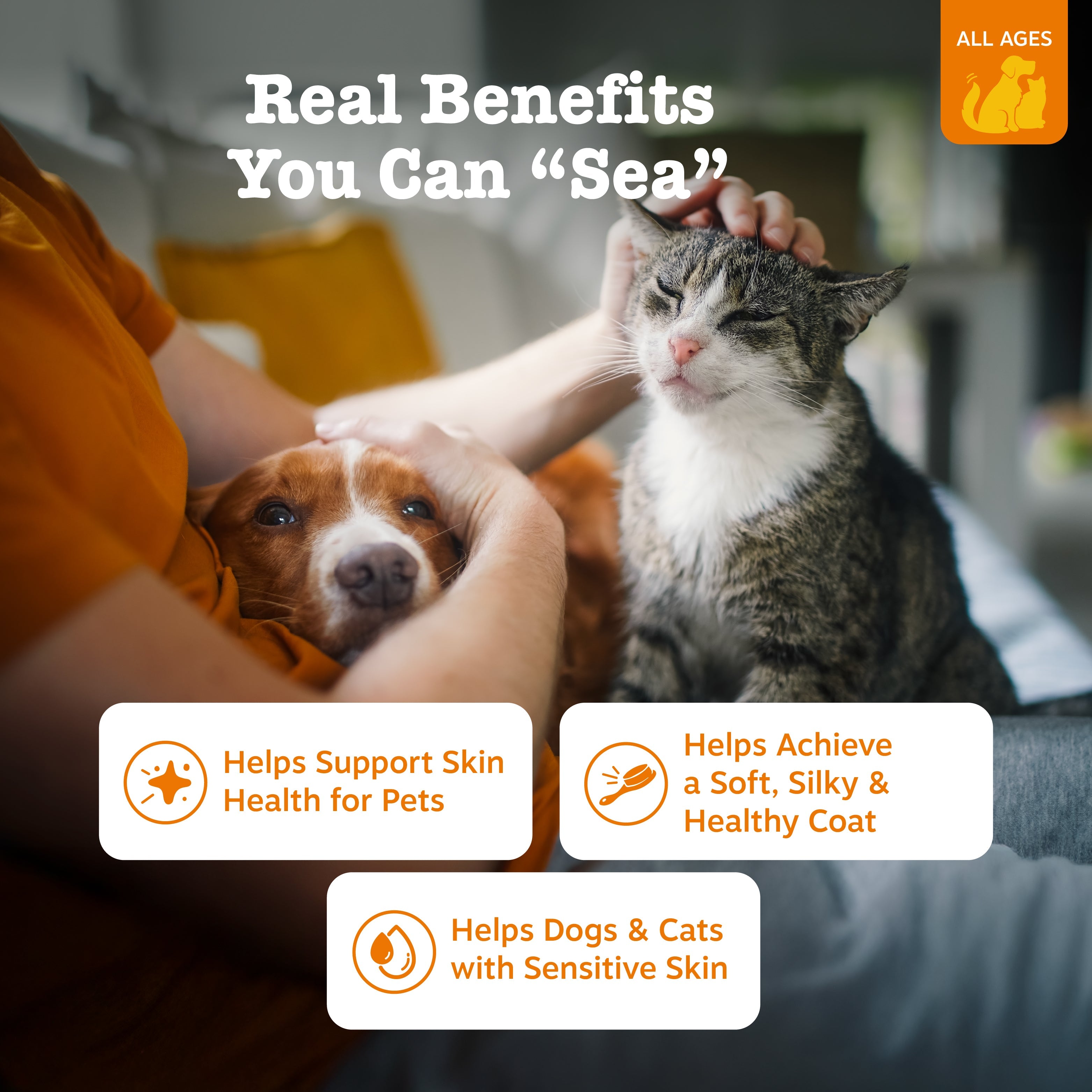 Pawlabs Wild Alaskan Omega-3 Blend Pollock + Salmon Oil