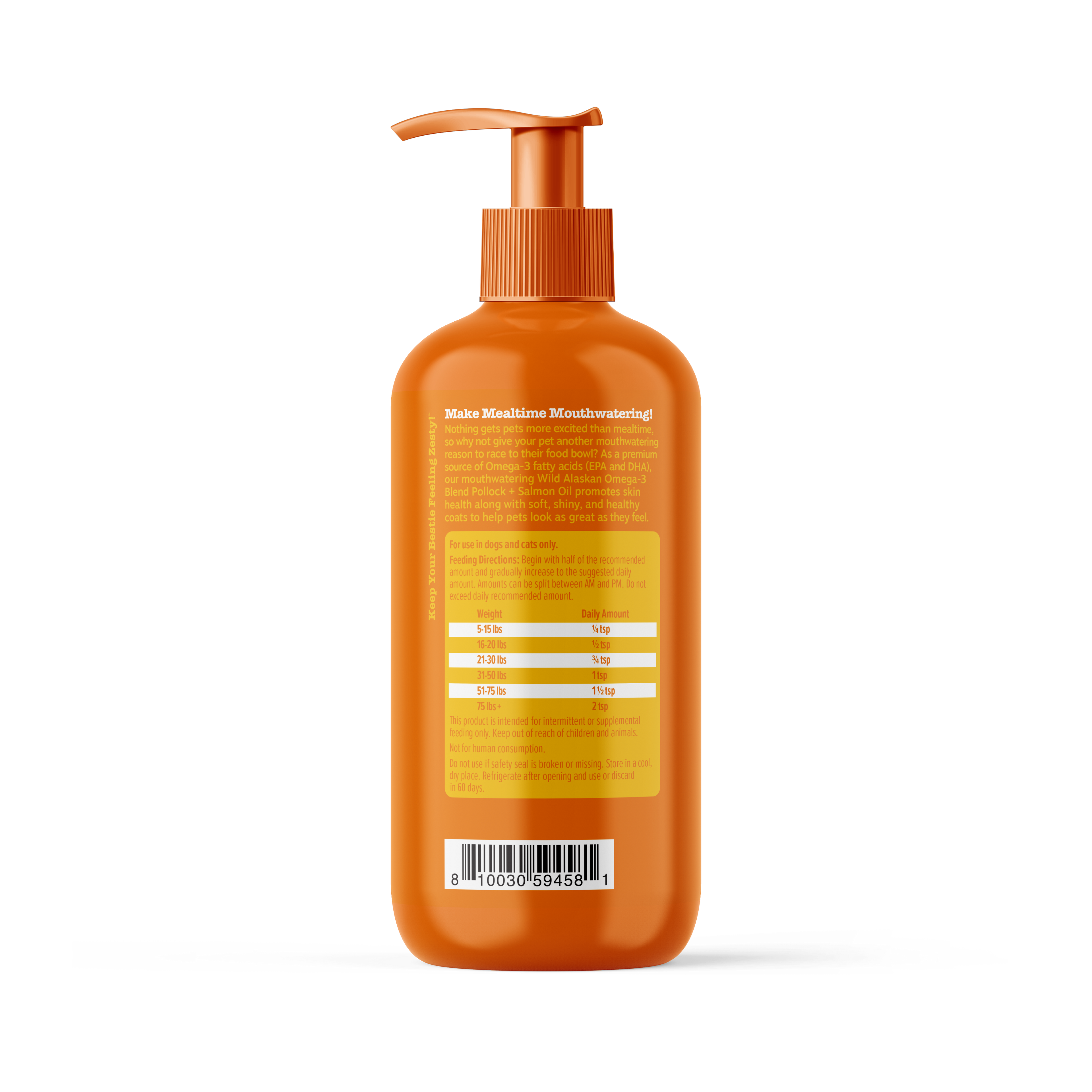Pawlabs Wild Alaskan Omega-3 Blend Pollock + Salmon Oil